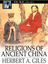 Cover image for Religions of Ancient China